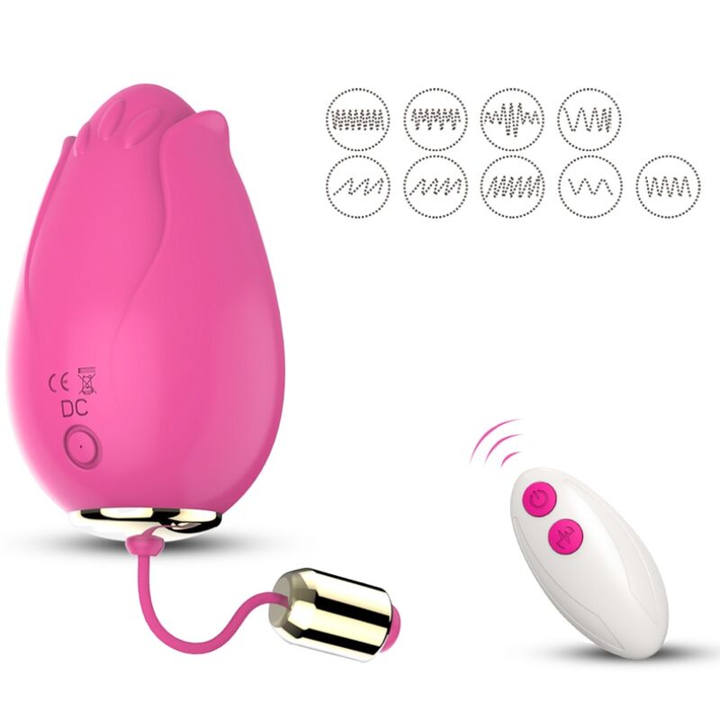 ARMONY - VIBRATEUR MANDALA EGG TÉLÉCOMMANDE G-SPOT FUCHSIA ARMONY STIMULATORS