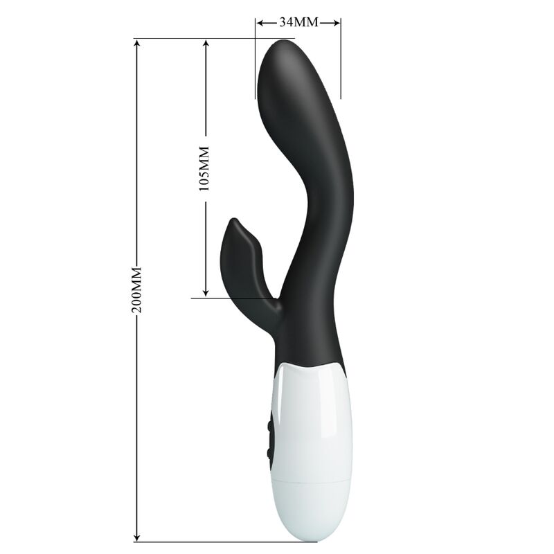 PRETTY LOVE - BRIGHTY VIBRATEUR POINT G NOIR PRETTY LOVE FLIRTATION