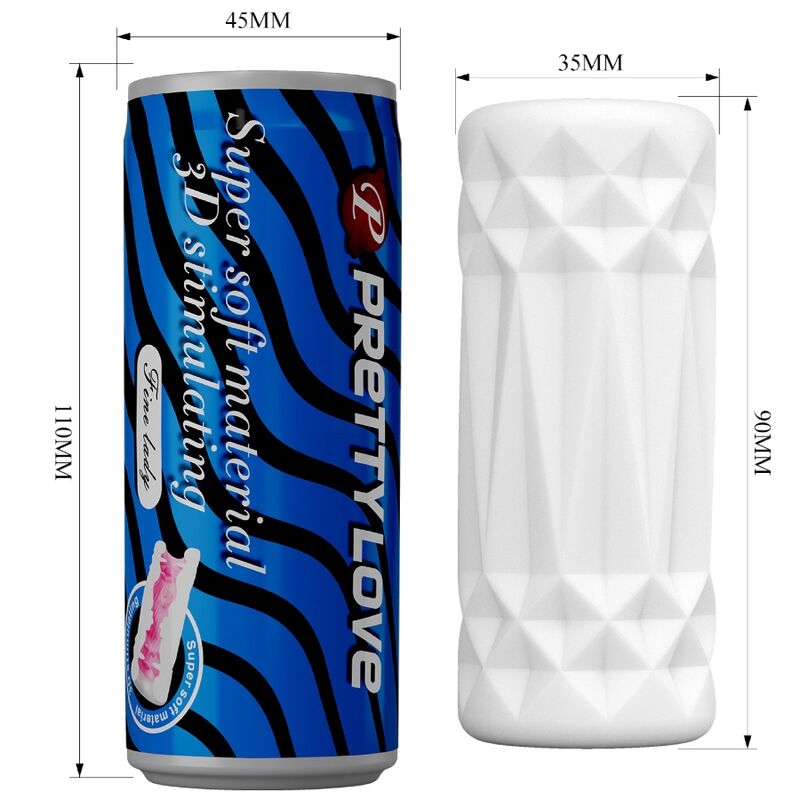PRETTY LOVE - LE STIMULATEUR 3D PEUT MODÈLE 2 PRETTY LOVE MALE