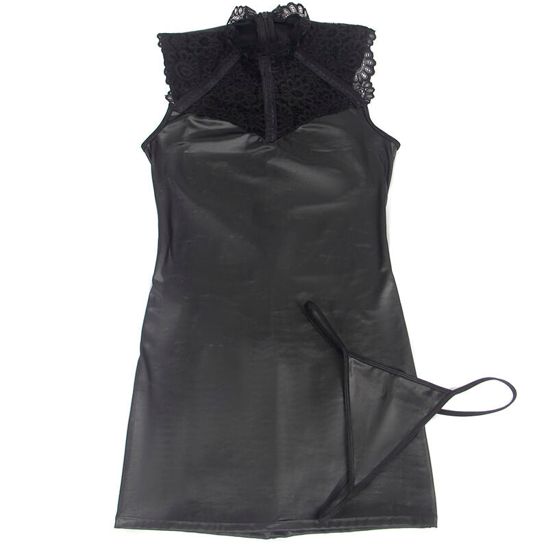 SUBBLIME - ROBE SEXY EN CUIR S/M SUBBLIME DRESSES