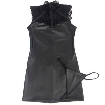 SUBBLIME - ROBE SEXY EN CUIR S/M SUBBLIME DRESSES