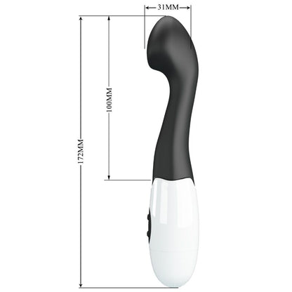PRETTY LOVE - CHARLES VIBRATEUR POINT G 30 MODES NOIR PRETTY LOVE FLIRTATION