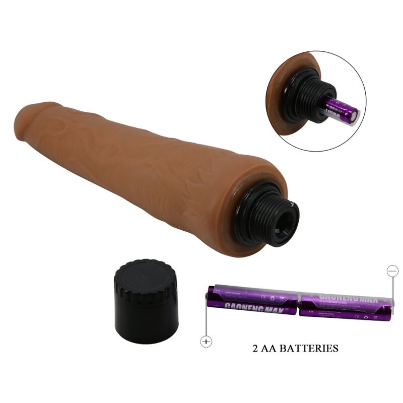PRETTY LOVE - ALFREDO VIBRATEUR RÉALISTE 21.5 CM -O- 4 CM PRETTY LOVE HIGH GRADE