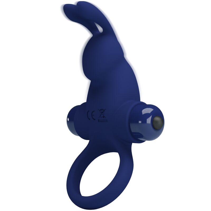 PRETTY LOVE - JIRO BAGUE LAPIN AVEC VIBRATION BLEU PRETTY LOVE MALE