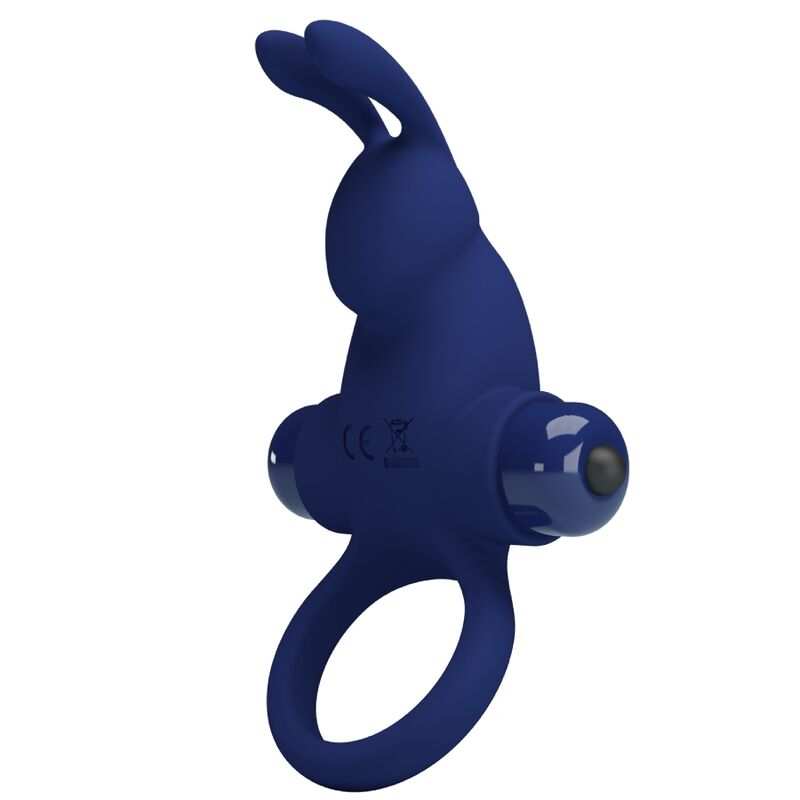 PRETTY LOVE - JIRO BAGUE LAPIN AVEC VIBRATION BLEU PRETTY LOVE MALE