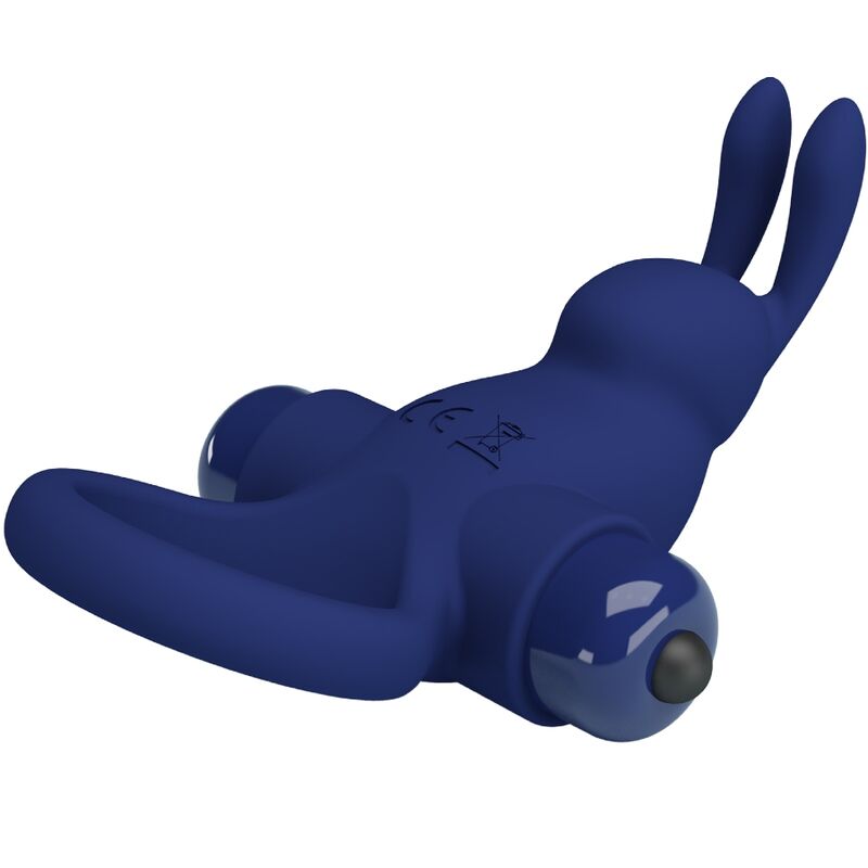 PRETTY LOVE - JIRO BAGUE LAPIN AVEC VIBRATION BLEU PRETTY LOVE MALE