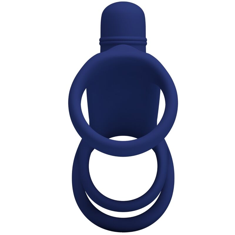 PRETTY LOVE - ANNEAU VIBRANT ELISH AVEC EXTENSION BLEU PRETTY LOVE MALE