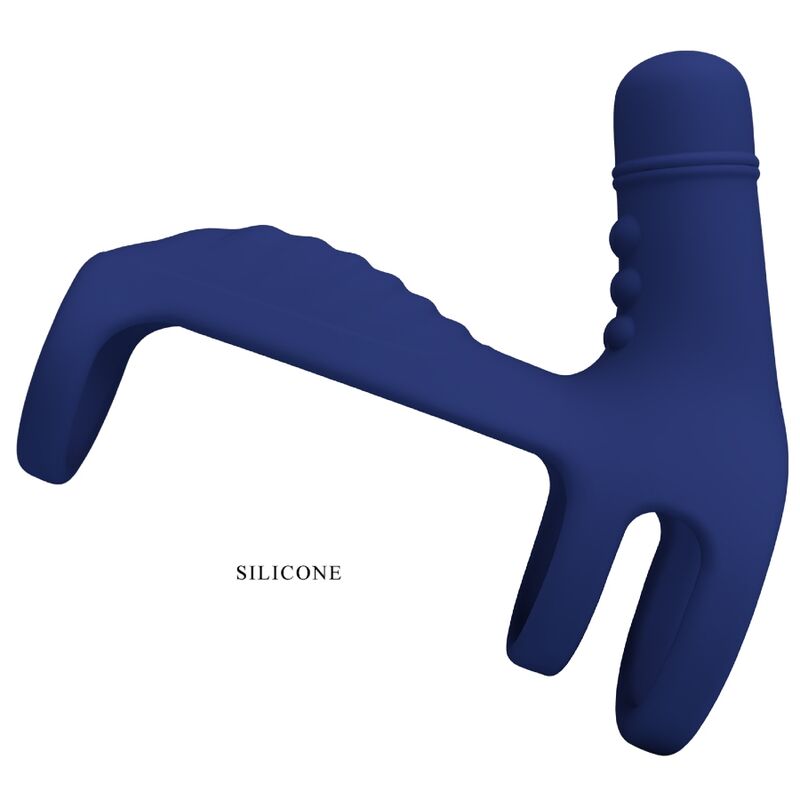 PRETTY LOVE - ANNEAU VIBRANT ELISH AVEC EXTENSION BLEU PRETTY LOVE MALE