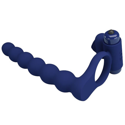 PRETTY LOVE - AJMAL ANNEAU VIBRANT AVEC PLUG BLEU PRETTY LOVE MALE