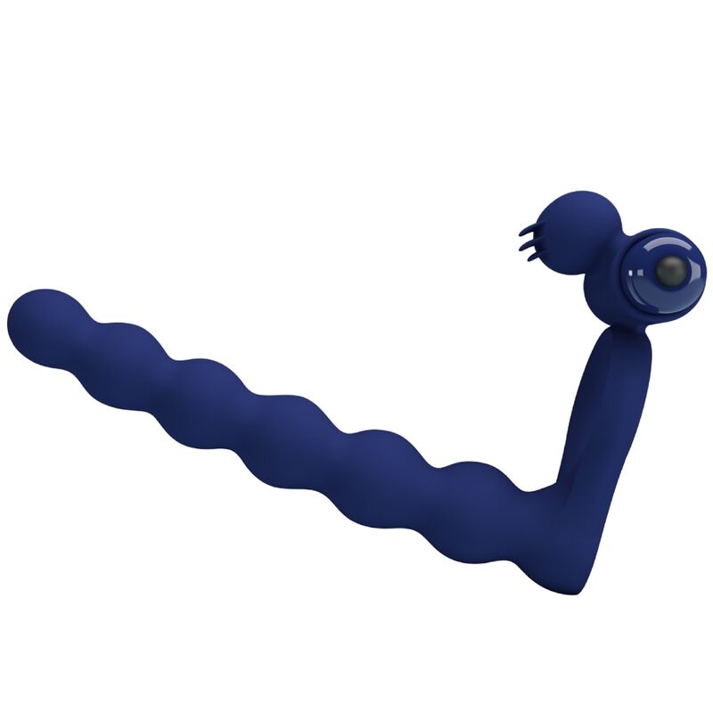 PRETTY LOVE - AJMAL ANNEAU VIBRANT AVEC PLUG BLEU PRETTY LOVE MALE