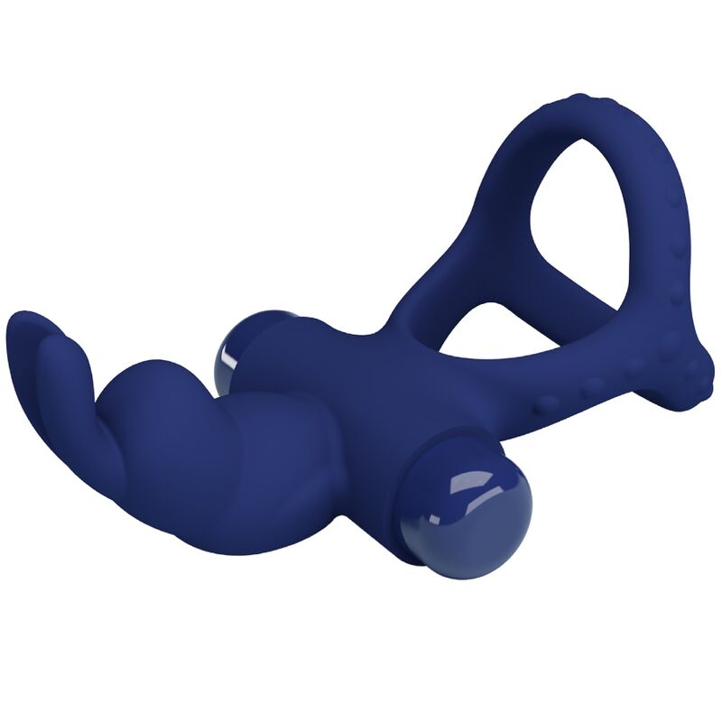 PRETTY LOVE - LUCHITO DOUBLE ANNEAU VIBRANT LAPIN BLEU PRETTY LOVE MALE