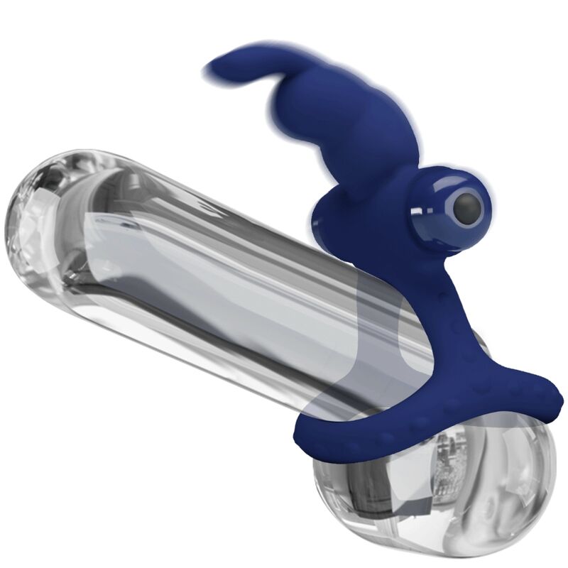 PRETTY LOVE - LUCHITO DOUBLE ANNEAU VIBRANT LAPIN BLEU PRETTY LOVE MALE
