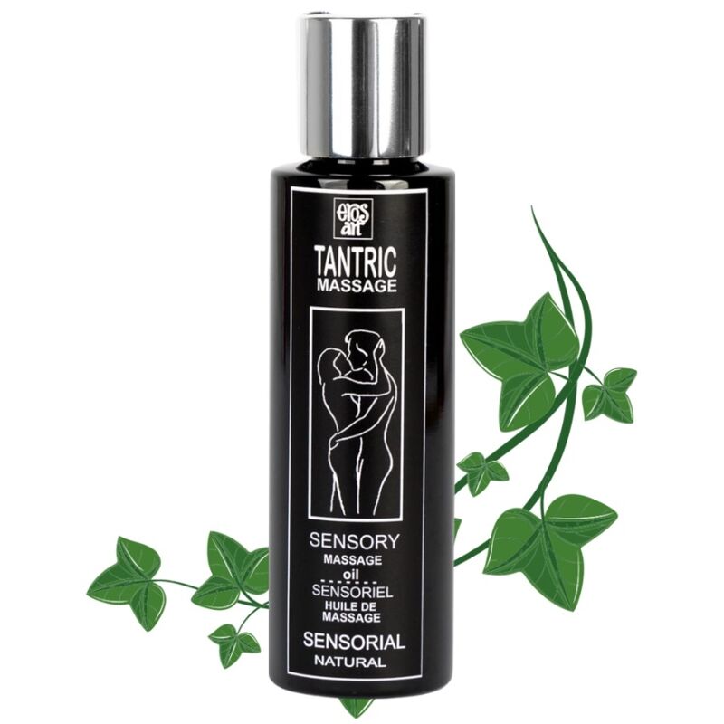EROS-ART - HUILE DE MASSAGE TANTRIQUE NATURELLE ET APHRODISIAQUE NEUTRE 100 ML EROS-ART