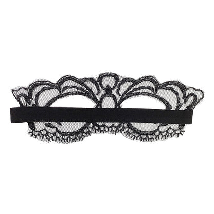 QUEEN LINGERIE - MASQUE FINE DENTELLE NOIRE QUEEN LINGERIE