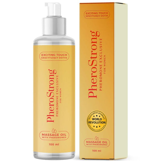 PHEROSTRONG - HUILE DE MASSAGE EXCLUSIVE POUR FEMMES 100 ML PHEROSTRONG