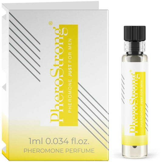 PHEROSTRONG - PARFUM AUX PHÉROMONES JUSTE POUR HOMMES 1 ML PHEROSTRONG