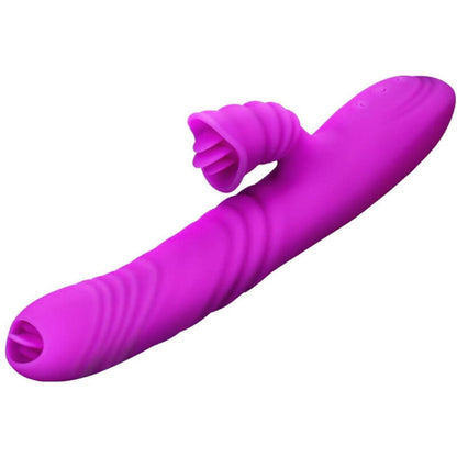 ARMONY - VIBRATEUR MULTIFONCTION ANGELIA DOUBLE LANGUE EFFET CHALEUR VIOLET ARMONY VIBRATORS