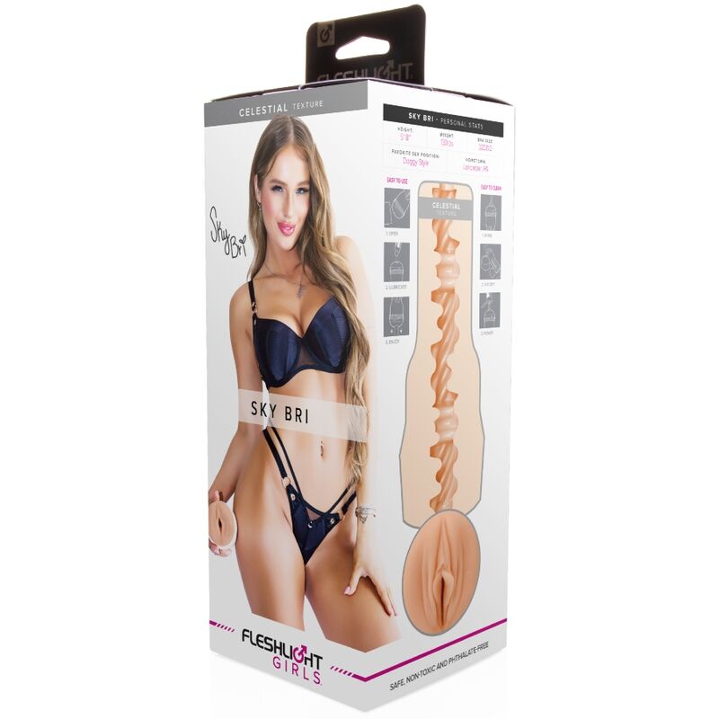FLESHLIGHT - SKY BRI VAGIN CÉLESTE FLESHLIGHT GIRLS