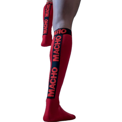 MACHO - CHAUSSETTES FINES TAILLE UNIQUE ROUGE MACHO UNDERWEAR