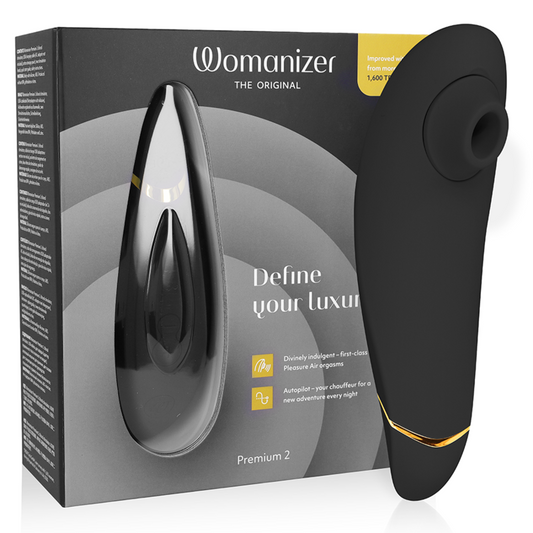 WOMANIZER - STIMULATEUR CLITORAL PREMIUM 2 NOIR WOMANIZER