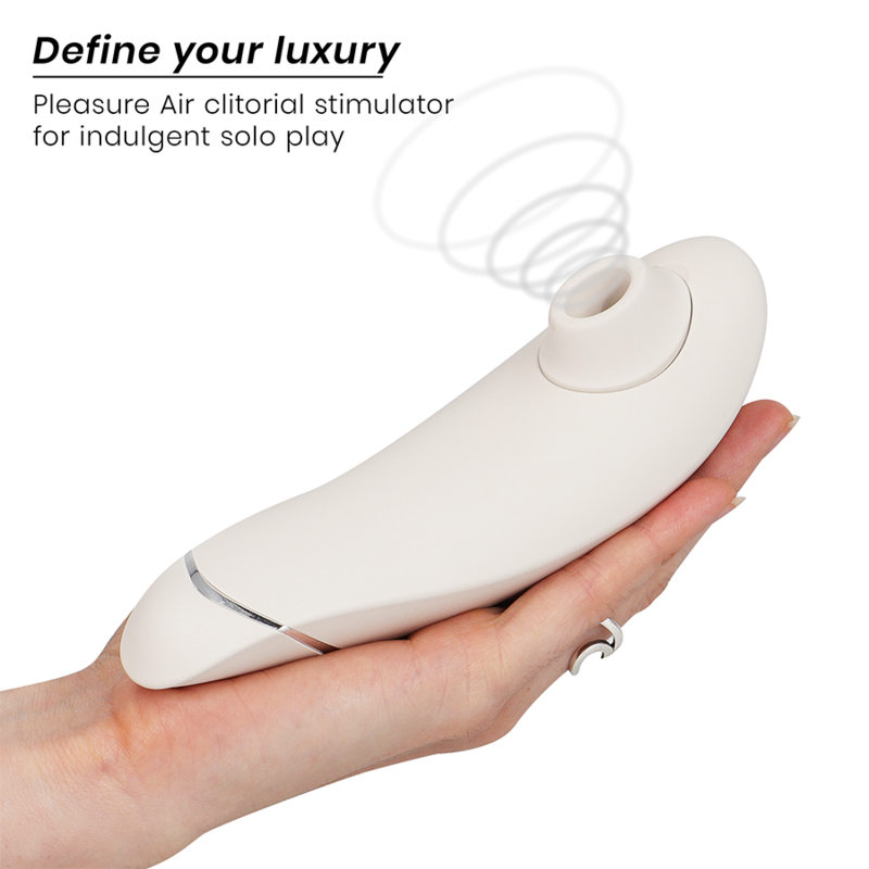 WOMANIZER - STIMULATEUR CLITORAL PREMIUM 2 GRIS CHAUD WOMANIZER