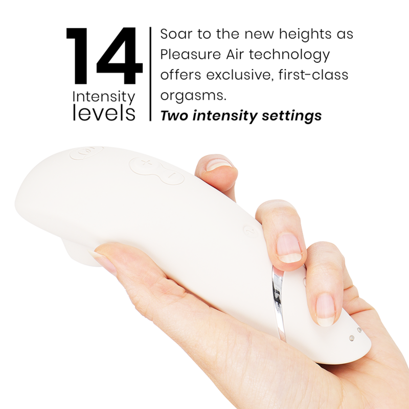 WOMANIZER - STIMULATEUR CLITORAL PREMIUM 2 GRIS CHAUD WOMANIZER