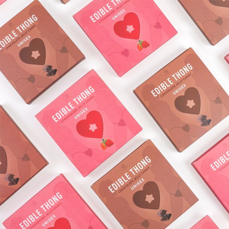 SECRET PLAY - THONG GUMMY CHOCOLAT SECRETPLAY COSMETIC