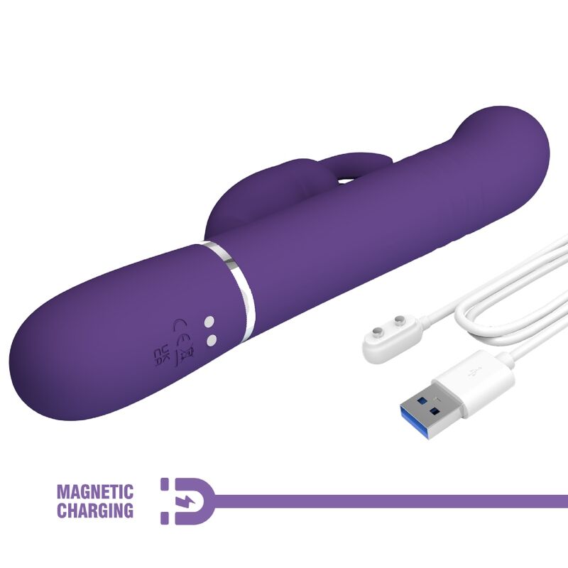 PRETTY LOVE - COALE VIBRATEUR  RABBIT 4 EN 1 VIOLET PRETTY LOVE FLIRTATION