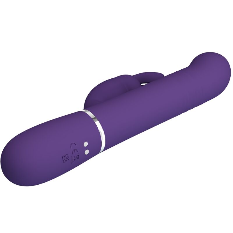 PRETTY LOVE - COALE VIBRATEUR  RABBIT 4 EN 1 VIOLET PRETTY LOVE FLIRTATION