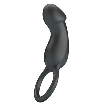 PRETTY LOVE - TRAE ANNEAU VIBRANT AVEC STIMULATEUR NOIR PRETTY LOVE MALE