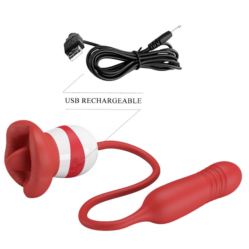 PRETTY LOVE - ASHLYNN MASTURBATEUR BOUCHE ROUGE PRETTY LOVE FLIRTATION