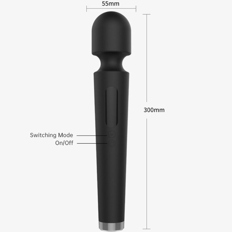 ARMONY - X POWER GRAND MASSAGE & VIBRATEUR 7 VIBRATIONS NOIR ARMONY MASSAGERS