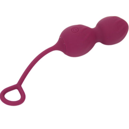 ARMONY - BLOSSOMS HALTÈRE VAGINALE VIBRATION TÉLÉCOMMANDE 10 VIBRATIONS ROUGE FONCÉ ARMONY VIBRATORS