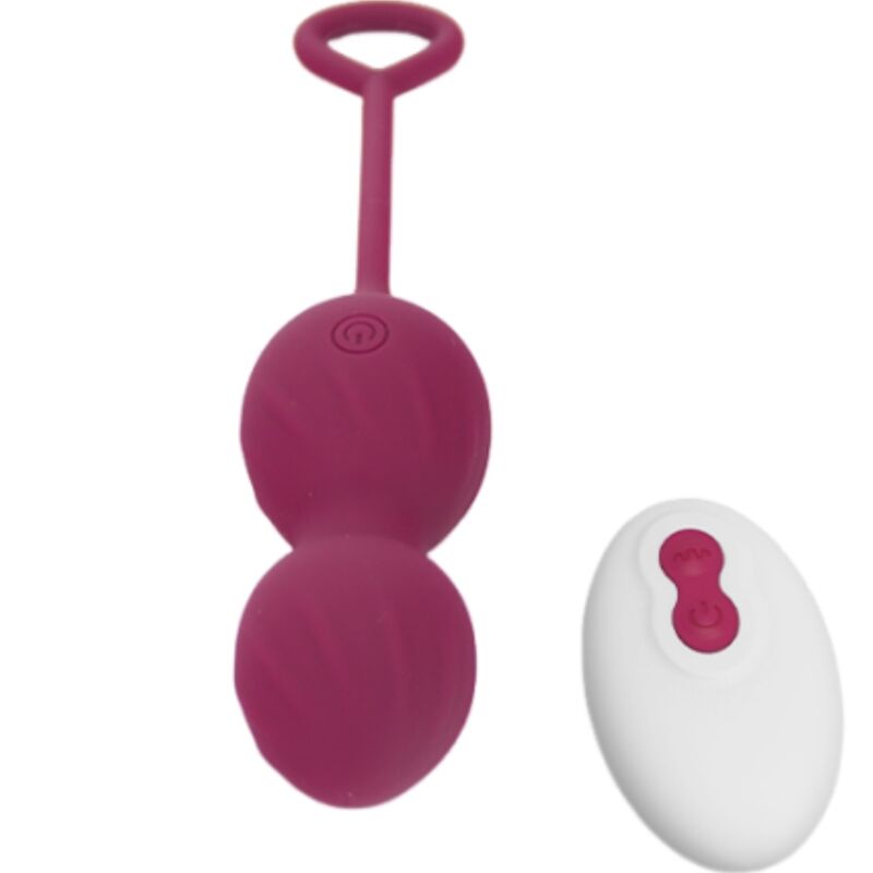 ARMONY - BLOSSOMS HALTÈRE VAGINALE VIBRATION TÉLÉCOMMANDE 10 VIBRATIONS ROUGE FONCÉ ARMONY VIBRATORS