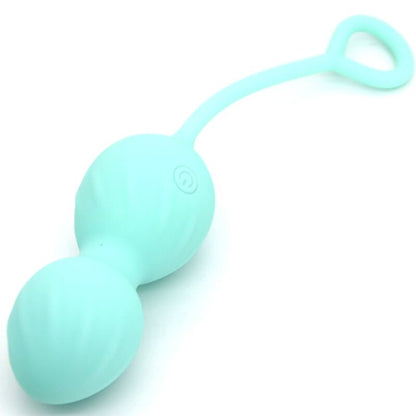 ARMONY - BLOSSOMS TÉLÉCOMMANDE DE VIBRATION D'HALTÈRE VAGINALE 10 VIBRATIONS VERT ARMONY VIBRATORS