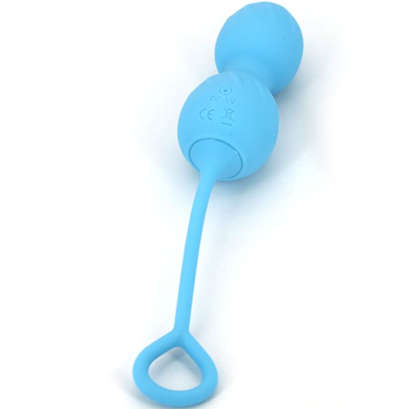 ARMONY - BLOSSOMS HALTÈRE VAGINALE VIBRATION TÉLÉCOMMANDE 10 VIBRATIONS BLEU ARMONY VIBRATORS