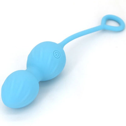 ARMONY - BLOSSOMS HALTÈRE VAGINALE VIBRATION TÉLÉCOMMANDE 10 VIBRATIONS BLEU ARMONY VIBRATORS