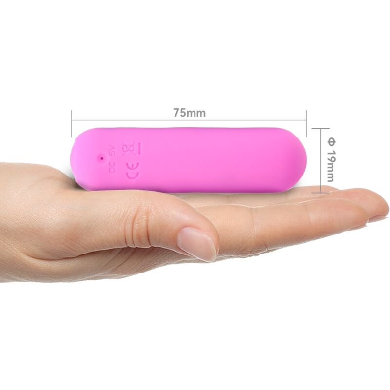 ARMONY - SPLASH HAHA VIBRATEUR BULLET SILICONE 10 VIBRATIONS 75 X 19 CM ROSE ARMONY STIMULATORS