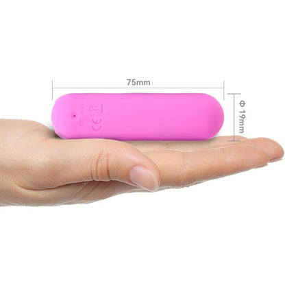 ARMONY - SPLASH HAHA VIBRATEUR BULLET SILICONE 10 VIBRATIONS 75 X 19 CM ROSE ARMONY STIMULATORS