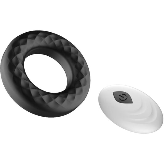 ARMONY - LORD'S LOVE RING VIBRATEUR TÉLÉCOMMANDE NOIR ARMONY FOR HIM
