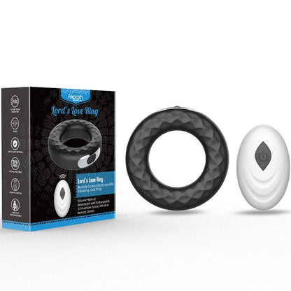 ARMONY - LORD'S LOVE RING VIBRATEUR TÉLÉCOMMANDE NOIR ARMONY FOR HIM