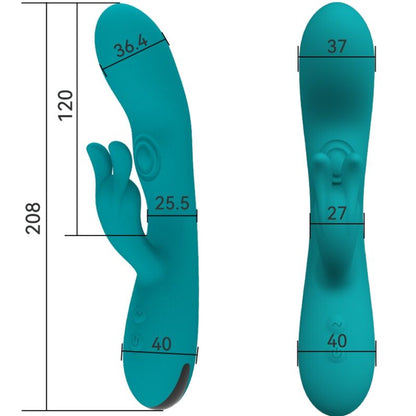 ARMONY - DANCING BUNNY VIBRATEUR RABBIT 10 VITESSES VERT ARMONY VIBRATORS