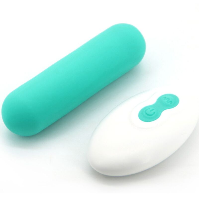 ARMONY - SPLASH JOIE VIBRATEUR BULLET TÉLÉCOMMANDE EN SILICONE 10 VIBRATIONS 75 X 19 CM VERT ARMONY STIMULATORS