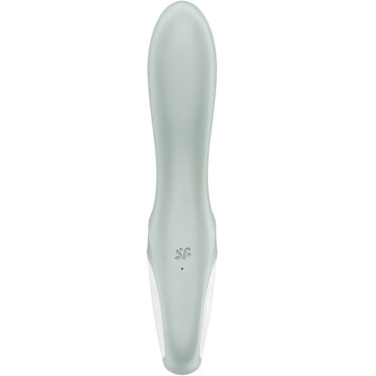 SATISFYER - AIR PUMP BOOTY 3 VIBRATEUR ANAL GONFLABLE GRIS VERT SATISFYER VIBRATOR