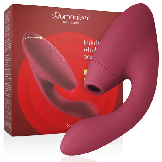 WOMANIZER - DUO 2 STIMULATEUR BORDEAUX WOMANIZER