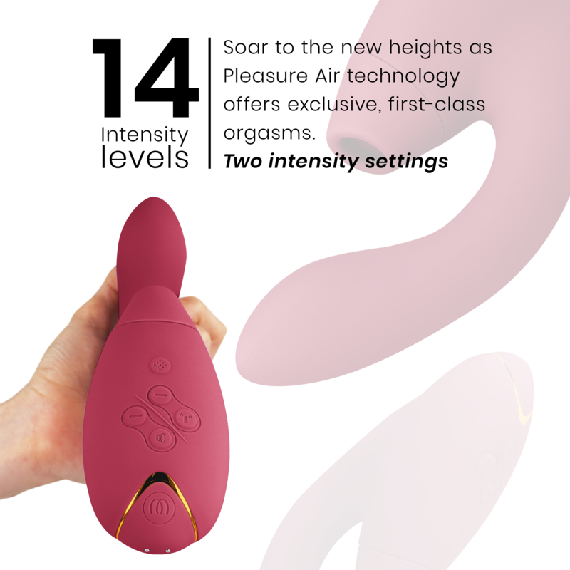 WOMANIZER - DUO 2 STIMULATEUR BORDEAUX WOMANIZER