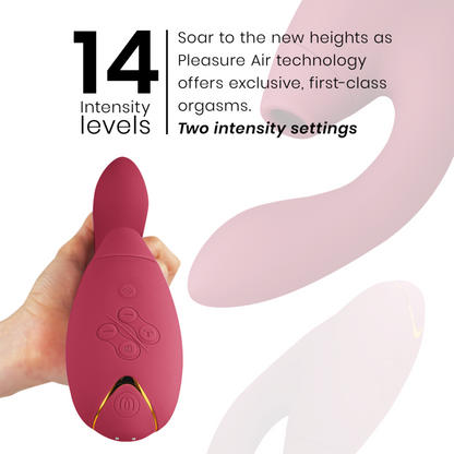 WOMANIZER - DUO 2 STIMULATEUR BORDEAUX WOMANIZER