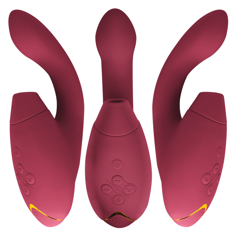 WOMANIZER - DUO 2 STIMULATEUR BORDEAUX WOMANIZER