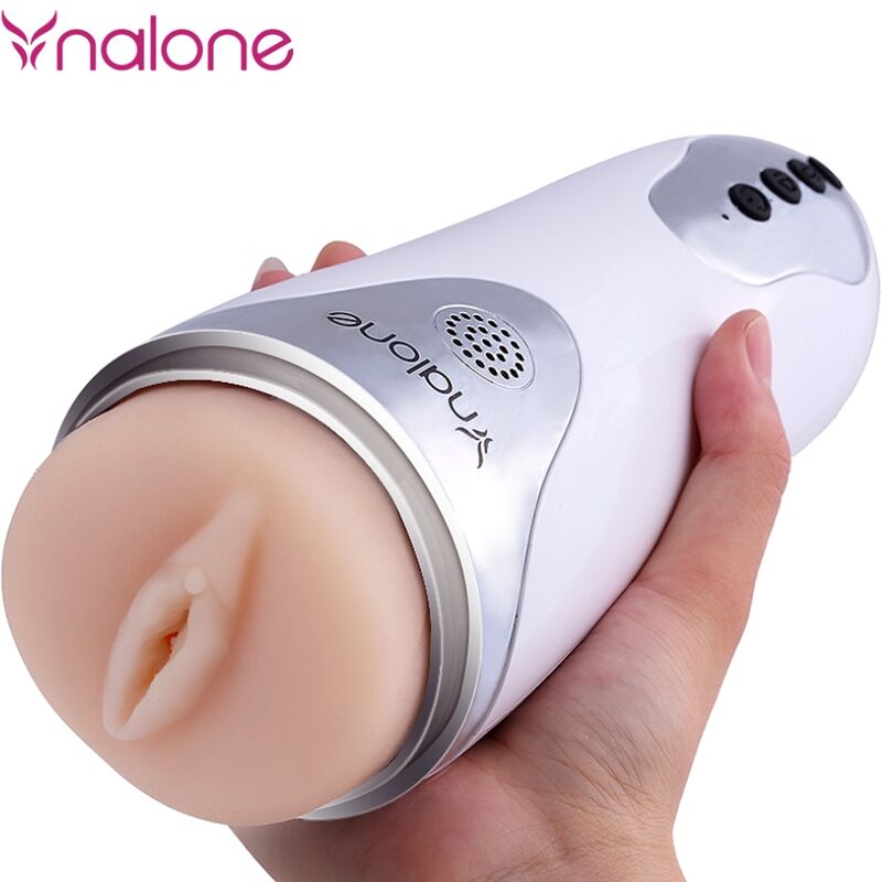 NALONE - MAGICIAN MASTURBATOR AVEC VIBRATION BLANCHE NALONE
