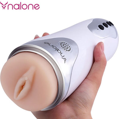 NALONE - MAGICIAN MASTURBATOR AVEC VIBRATION BLANCHE NALONE